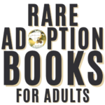 Transparent Rare Adoption Books Logo